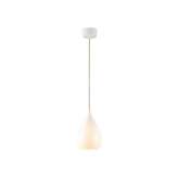 Original BTC Drop One Pendant Light, White Gloss