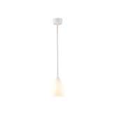 Original BTC Drop One Small Pendant Light, White Matt