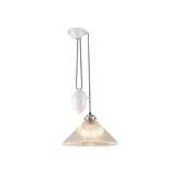 Original BTC Coolie Prismatic Rise and Fall Pendant Light