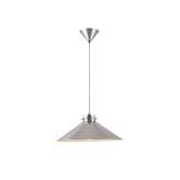 Original BTC Codie Pendant Light, Polished Aluminium
