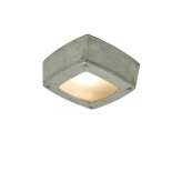 Original BTC 8139 Ceiling Light Square, Plain Bezel, Aluminium