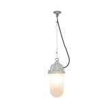 Original BTC 7674 Dockside Pendant, No Reflector, Putty Grey, Frosted Glass