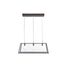 Original BTC 7632 Diner, Internally Glazed, 75, Weathered Brass, Clear Glass