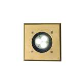 Original BTC 7602 Recessed Uplight, Brass, GU10