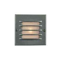 Original BTC 7601 Low Voltage Recessed Step Light, Back Box, Painted Aluminium