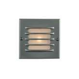 Original BTC 7601 Low Voltage Recessed Step Light, Back Box, Painted Aluminium