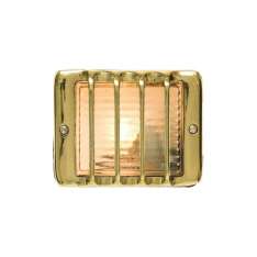 Original BTC 7576 Guarded Step Light, E14, Polished Brass