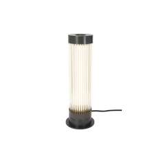 Original BTC 7214 Pillar Table Light, Weathered Brass