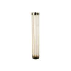 Original BTC 7211 Pillar LED wall light, 60/10cm, Polished Brass