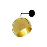 Nyta Tilt Globe Wall Brass