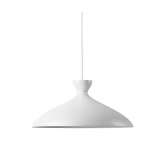 Nyta Pretty wide pendant light white matt