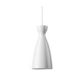 Nyta Pretty long pendant light white matt
