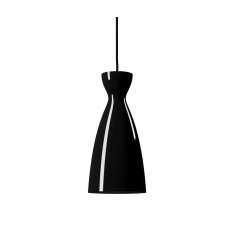 Nyta Pretty long pendant light black glossy