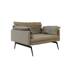 Nurus Tan Single Sofa