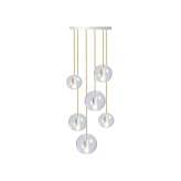 NUD Collection Moon Clear Chandelier