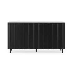 Normann Copenhagen Rib Sideboard Soft Black