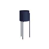 noo.ma Maki Plant Pot – Tall | Storm Blue