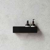 NICHBA Bath Shelf 40cm - Black