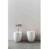 NIC Design Milk - Rimless floor-mounted toilet