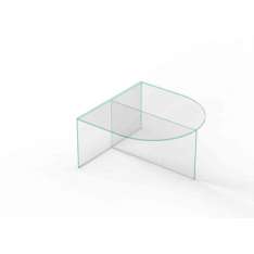 NEO/CRAFT Fifty Oval - glass - clear glass
