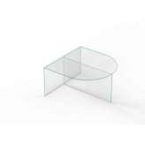 NEO/CRAFT Fifty Oval - glass - clear glass