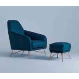My home collection Wilma | Armchair and Ottoman