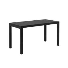 Muuto Workshop Table - Black Linoleum/Black