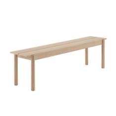 Muuto Linear Wood Bench | 170 x 34 cm / 66.9 x 13.4"