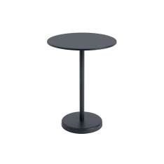 Muuto Linear Steel | Café Table | Ø 70 h: 95 cm / 27.6 h: 37.4"