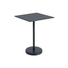 Muuto Linear Steel | Café Table | 70 x 70 h: 95 cm / 27.6 x 27.6 h: 37.4"