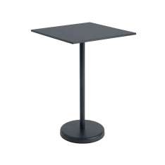 Muuto Linear Steel | Café Table | 70 x 70 h: 105 cm / 27.6 x 27.6 h: 41.3"