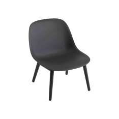 Muuto Fiber Lounge Chair | Wood Base