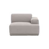 Muuto Connect Soft Modular Sofa | Right Armrest (B) - Clay 12