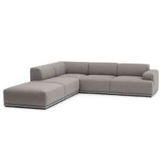 Muuto Connect Soft Modular Sofa | Corner - Configuration 1 - Re-wool 128