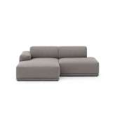 Muuto Connect Soft Modular Sofa | 2-Seater - Configuration 3 - Re-wool 128