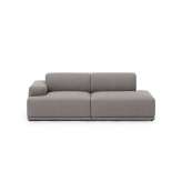 Muuto Connect Soft Modular Sofa | 2-Seater - Configuration 2 - Re-wool 128