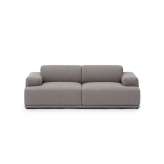Muuto Connect Soft Modular Sofa | 2-Seater - Configuration 1 - Re-wool 128