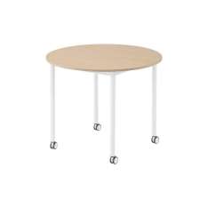 Muuto Base Table | Round | With Castors