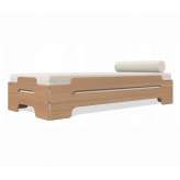 Müller small living Stacking bed classic oak