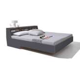 Müller small living Slope bed CPL anthracite
