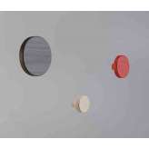 MoodWood Zero | Nassa-basalt grey, ruby red and natural