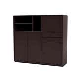 Montana Furniture Montana Mega | 201803 highboard with doors and shelves
