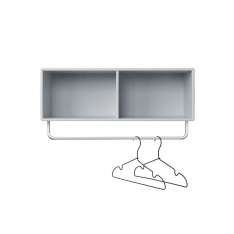 Montana Furniture Add-on Rail | Brushed steel