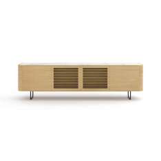 Momocca Adara TV Cabinet with plain and grooved doors
