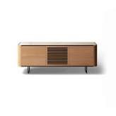 Momocca Adara "Sixties" TV Cabinet with grooved doors.