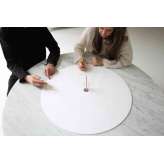molo cantilever table · round top