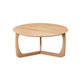 møbel copenhagen Lili lounge table | Ø90 oiled oak
