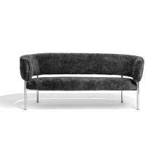 møbel copenhagen Font lounge sofa | grey sheepskin