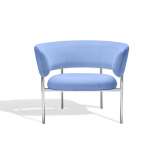 møbel copenhagen Font bold lounge armchair | lavender blue
