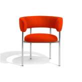 møbel copenhagen Font regular dining armchair | red orange